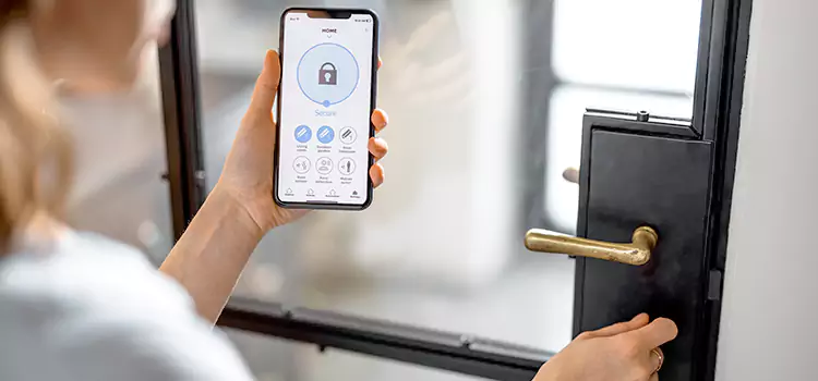 Fingerprint Door Lock Installation Avenel